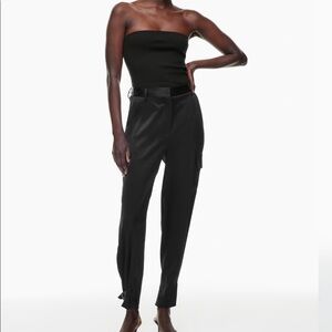 Babaton Refined Satin Cargo Pant
